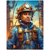 Steampunk Firefighter Man 1.5
