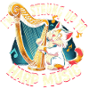 Harp Cat Pun