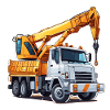Kran / Baustelle / Seilwinde / Kransystem