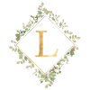 L Monogram Eucalyptus Wreath