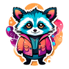 Raccoon Illustration