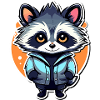Raccoon Illustration