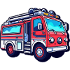 Fire Truck Illustration