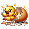 A Chick Hatches