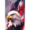Bald Eagel - Patriotic