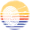 Sport Retro Sunset Archery