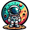Kleiner Astronaut