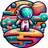 Kleiner Astronaut