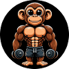 Monkey Chimpanzee Bodybuilder Training