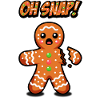 Oh Snap! Gingerbread Man