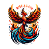 Rise Again - Phoenix Illustration
