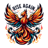 Rise Again - Phoenix Illustration