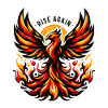 Rise Again - Phoenix Illustration