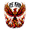 Rise Again - Phoenix Illustration