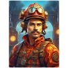 Steampunk Firefighter Man 1.32