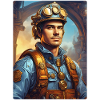 Steampunk Firefighter Man 1.17