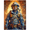Steampunk Firefighter Man 1.20