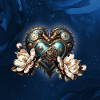 Wonderful steampunk heart
