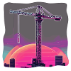 Kran / Baustelle / Seilwinde / Kransystem