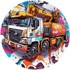 Kran / Baustelle / Seilwinde / Kransystem
