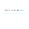 Can't bring me down - blau