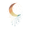 Crescent Astronomy Crater