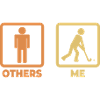 Field Hockey Stick Figures