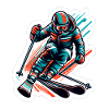 Skifahrer