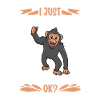 I love chimpanzees - chimpanzee
