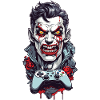 Spooky Halloween Gamer Gaming Design