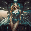 Space Pin-up