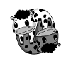 Yin Yang Sign Cow