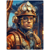Steampunk Firefighter Man 1.34
