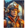 Steampunk Firefighter Man 1.37