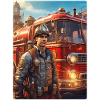 Steampunk Firefighter Man 1.40