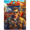 Steampunk Firefighter Man 1.36