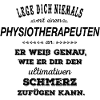 Physiotherapeut weiß