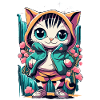 cute kawaii kitten japan