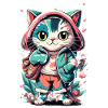 cute kawaii kitten japan