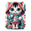 cute kawaii kitten japan