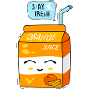 Juice and happiness