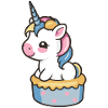 Gâteau Licorne