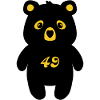 Studio 49 Schwarz-Gelber Bär