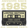 1985 Birthday Born In 1985 Vintage Retro