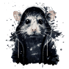 Cool Hip Hop Rat