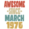 Génial mars 1976