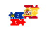 Liechtenstein Espagne Drapeau Liechtensteiner