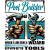 Pool builder Beruf Spruch Arbeiter
