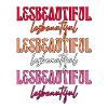 Lesbeautiful Pride Lesbian LGBT