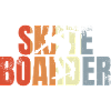 Retro Skateboarder